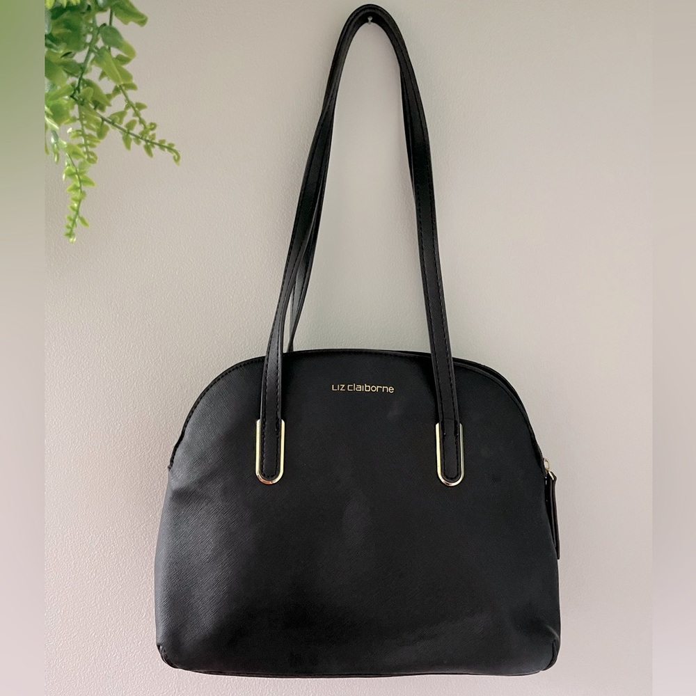 Liz Claiborne black shoulder bag